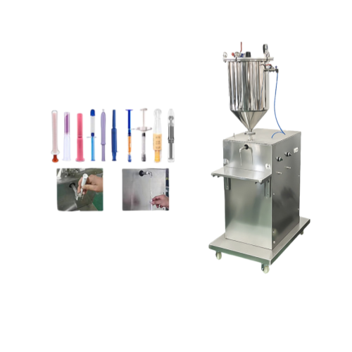 Manual syringe filling machine