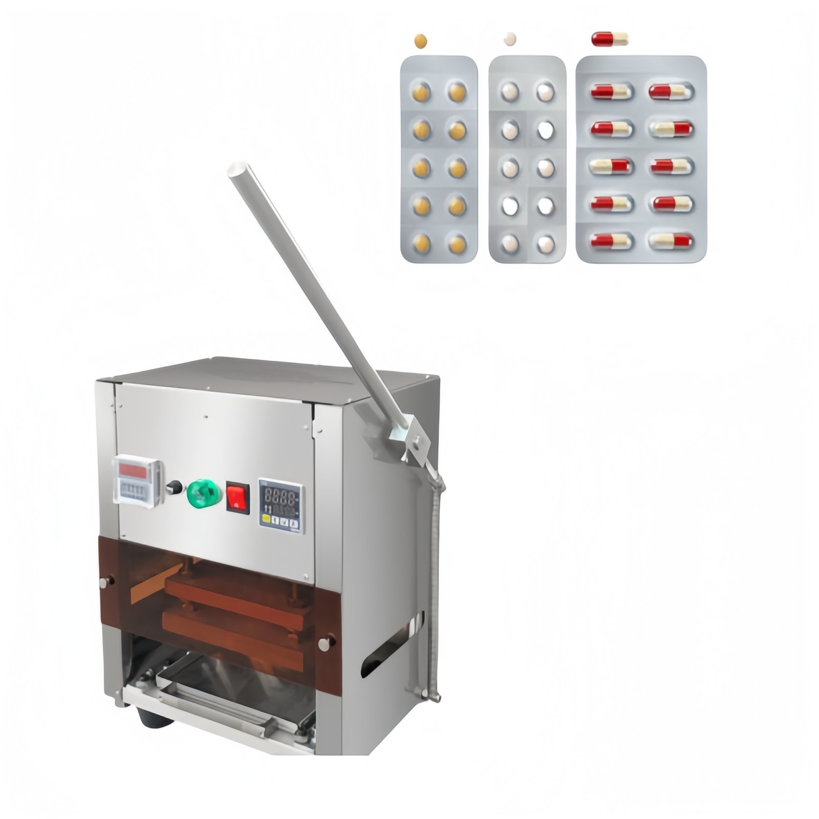 Small Manual Tablet Blister Packing Machine for capsule pill