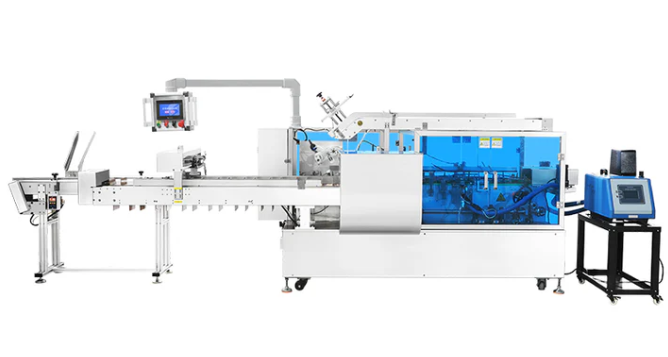 Hot melt glue cartoning package machine