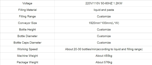 Monoblock Automatic Small Vial Bottle Filling And Capping Machine